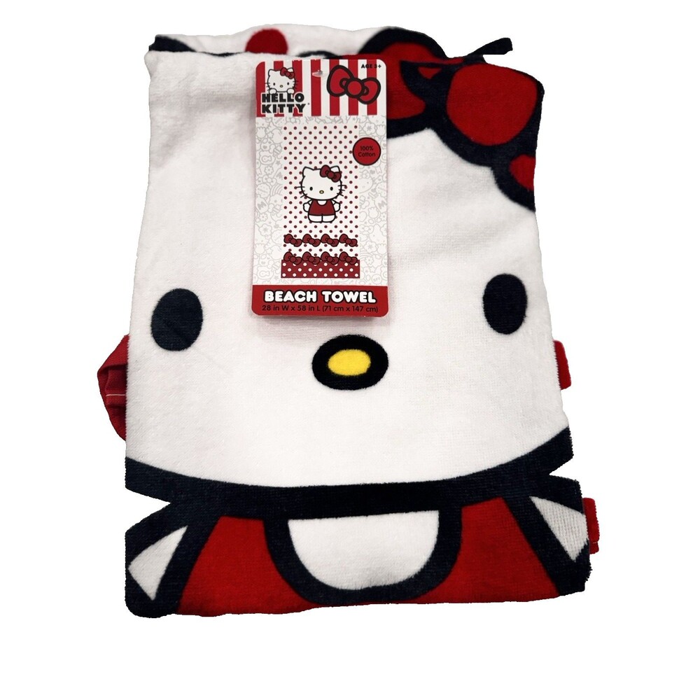 Hello Kitty Vacation Beach Towel for Children - Picture 9 of 9
